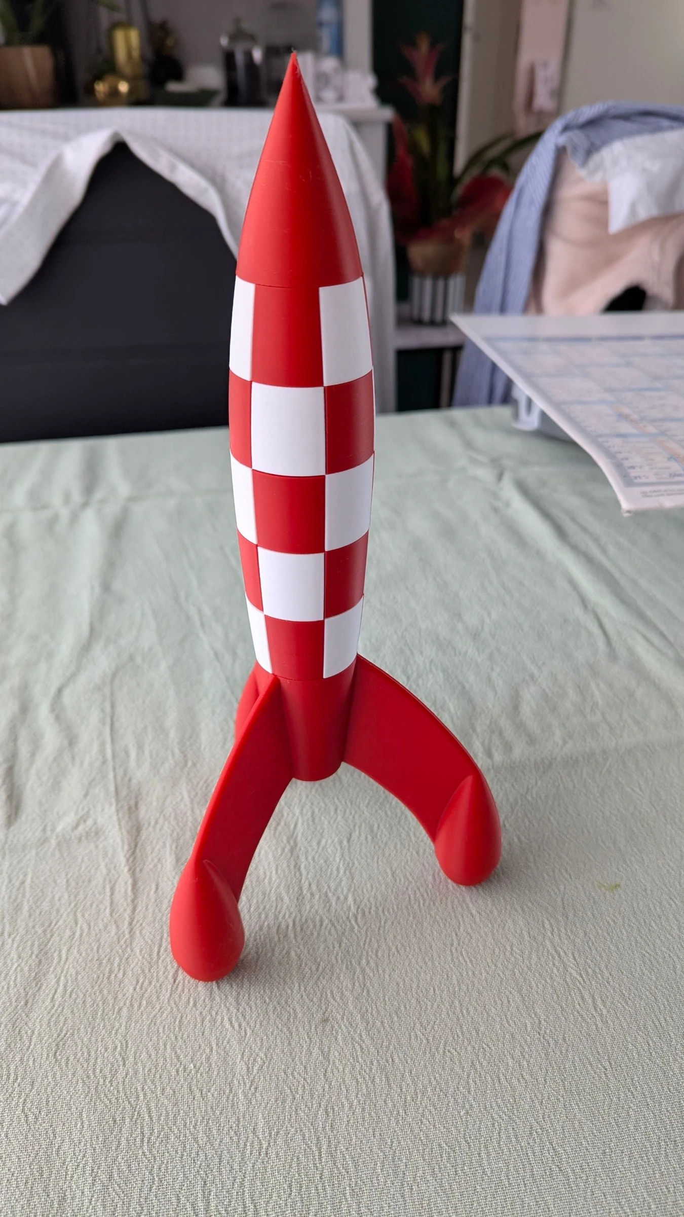 Fusée de tintin 30cm
